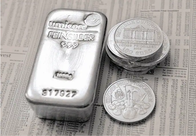 Silber zum aktuellen Silberkurs verkaufen